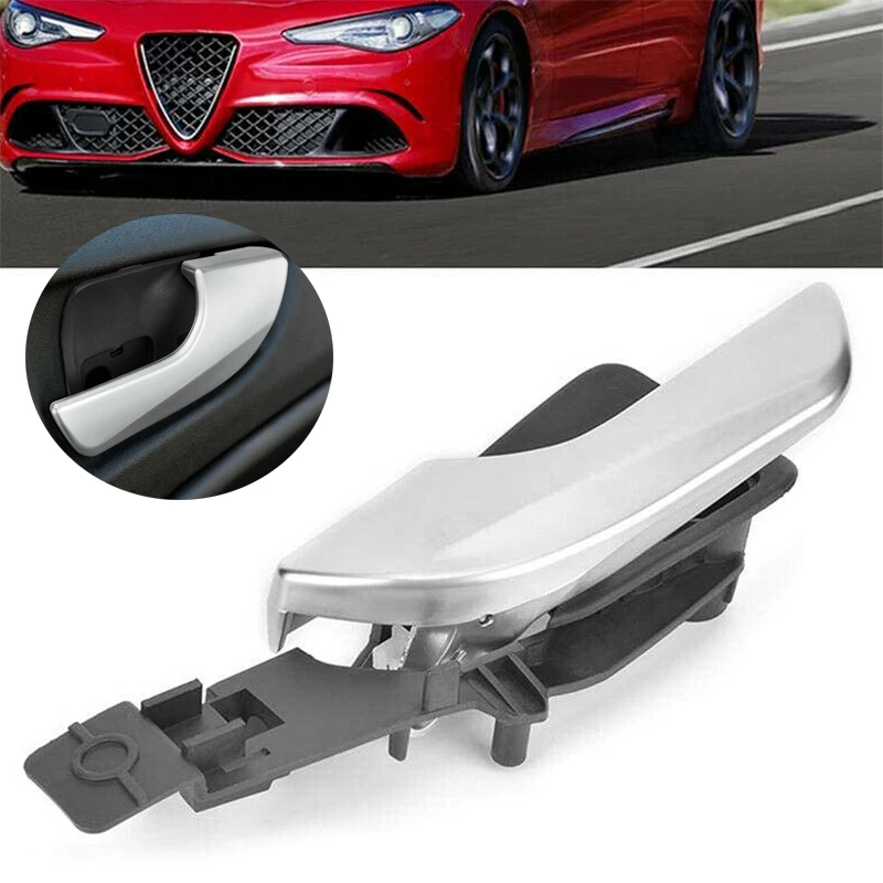 

Автомобильная боковая и внутренняя Внутренняя дверь, левая и правая ручка для Alfa Romeo Giulietta 2010-2019, автомобильная дверная ручка, пара