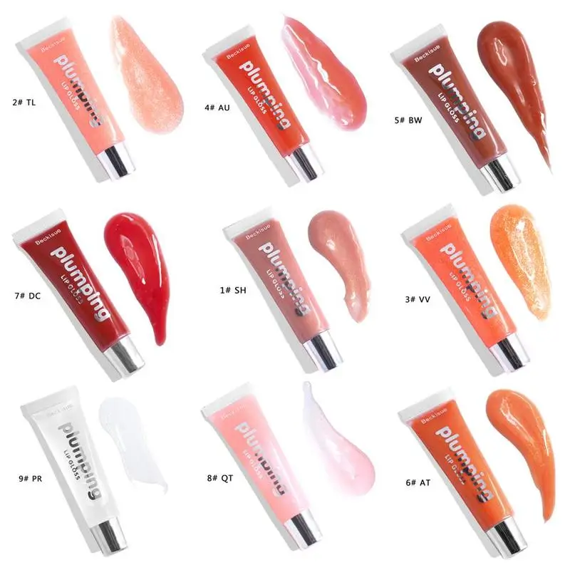 Блеск для губ glossMakeup большая губа блеск увлажняющий пухленький объем блестящее