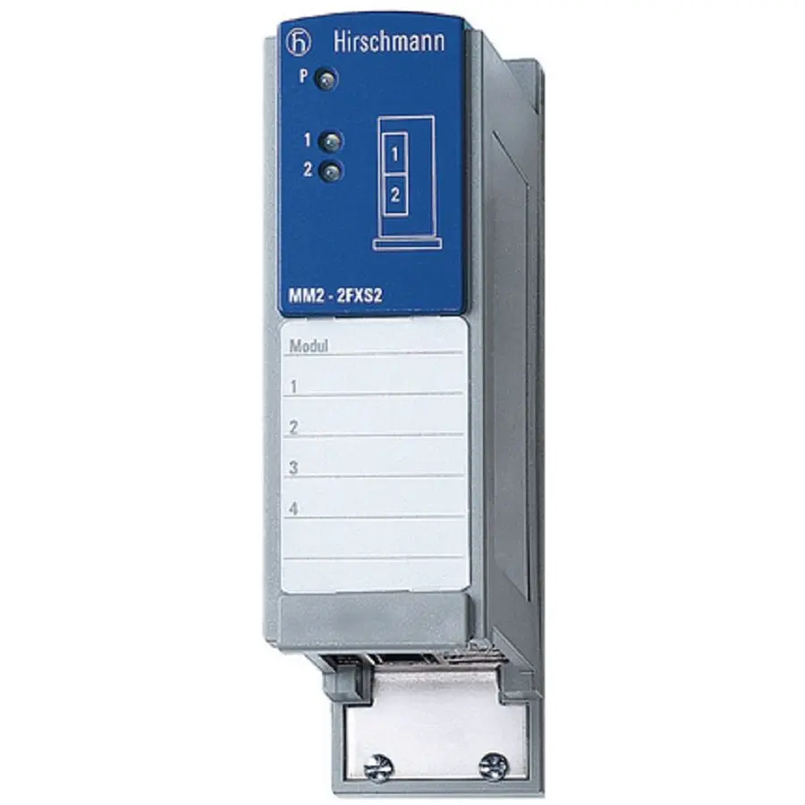 

HIRSCHMAN MM2-2FXS2 Industrial Switch Used