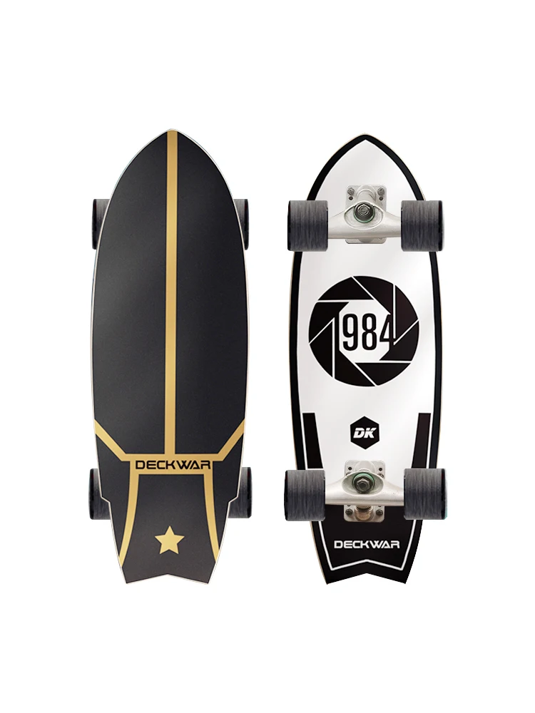 

Profesional Skateboard Anime Board Wooden Steady Skateboard Thicken for Adults Planche De Skate Sports Entertainment EI50SA