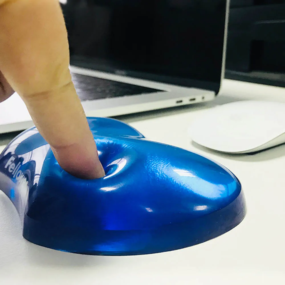 Мягкий силиконовый коврик для запястья водонепроницаемый нескользящий мыши