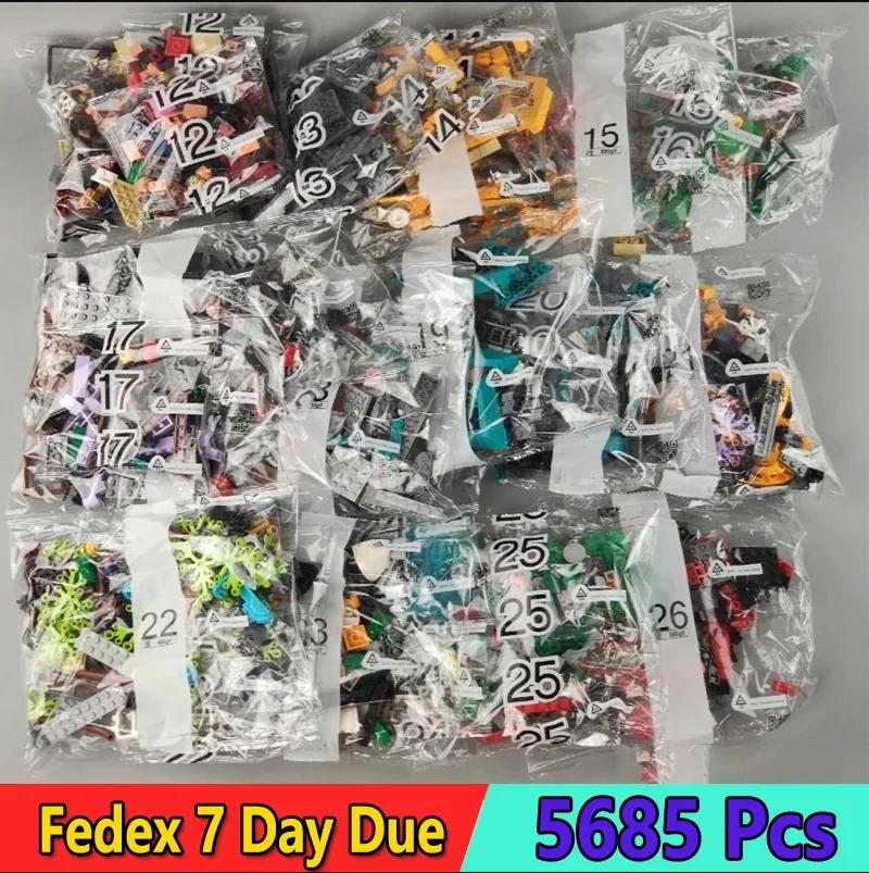 Новая коллекция строительные блоки город ниндзя сады 71741 кирпичи игрушки 5685 шт. с