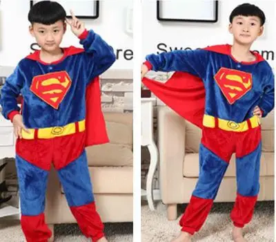 Новые пижамы для мальчиков и девочек Детские новые унисекс с рисунками животных