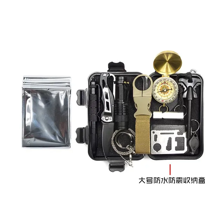 Набор для выживания милитари походные мини инструменты кемпинга