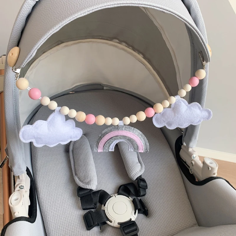 

Деревянный Прорезыватель для зубов, зажим для соски в тренажерном зале, силиконовые бусины, персонализированный зажим-пустышка, детский Пр...