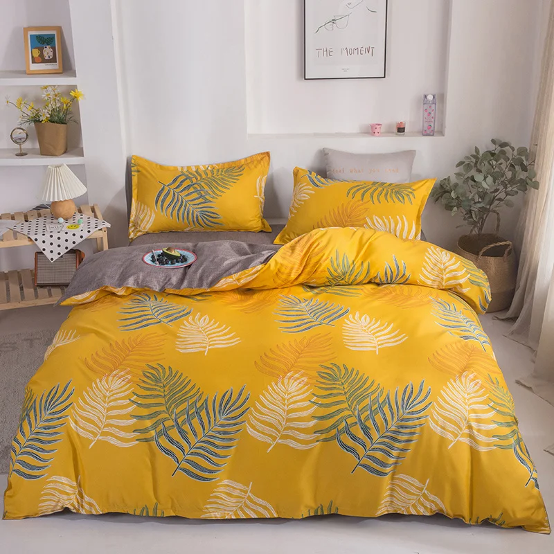 

Bedding Set 4 In 1,Comfort,Soft,High Quality,Microfiber 1 Duvet Cover,2 Pillow Shams and 1 Bed Sheet,Queen,King,Twin,Full Size