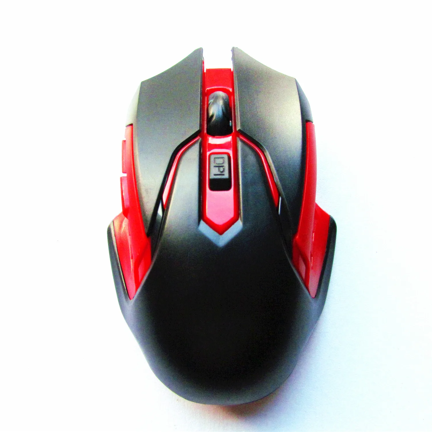 Красный Wireless 2.4GHz Optical Mouse Professional 6 Button Gaming Wireless Mice for PC Gaming Laptops Computer Mouse Gamer Mouse - Цвет: Красный