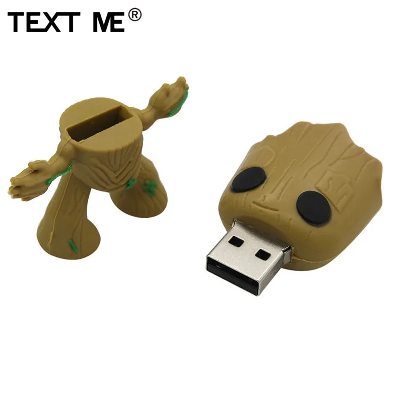 Напиши мне мультяшными деревьями, демон, дерево человек usb флэш-накопитель usb 2,0 4 GB/8 GB/16 GB/32 GB/64 Гб флешка, подарок