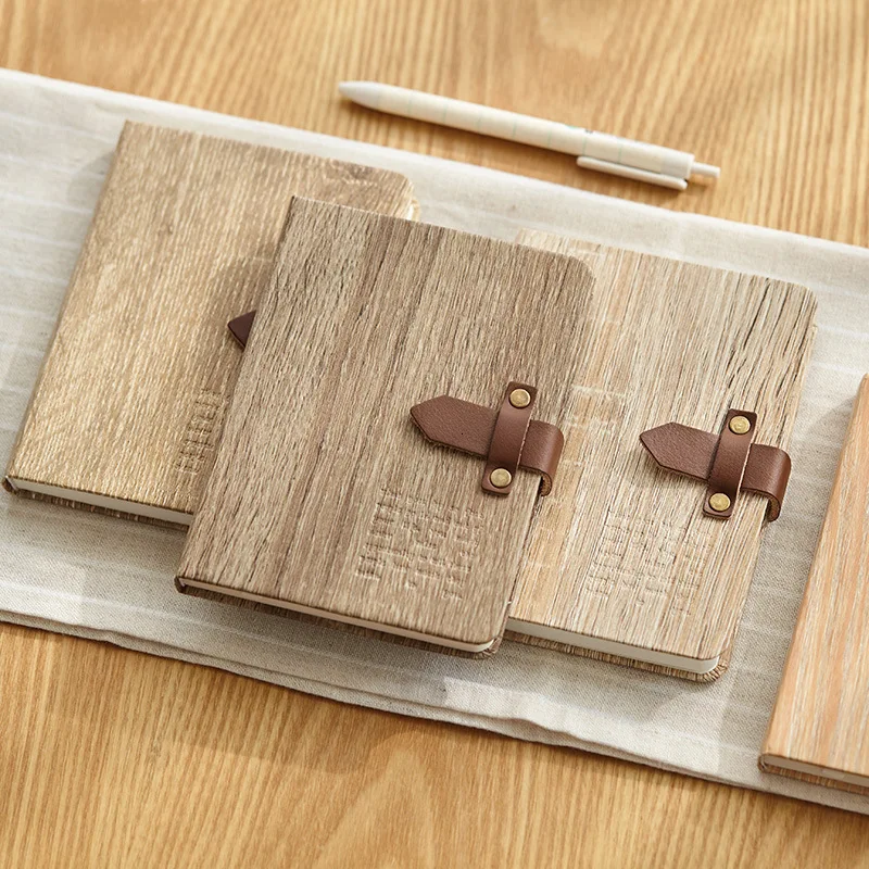 Блокнот с твердой обложкой "Feel Wood" с подкладкой, бизнес-блокнот, дневник, канцелярские принадлежности, подарок