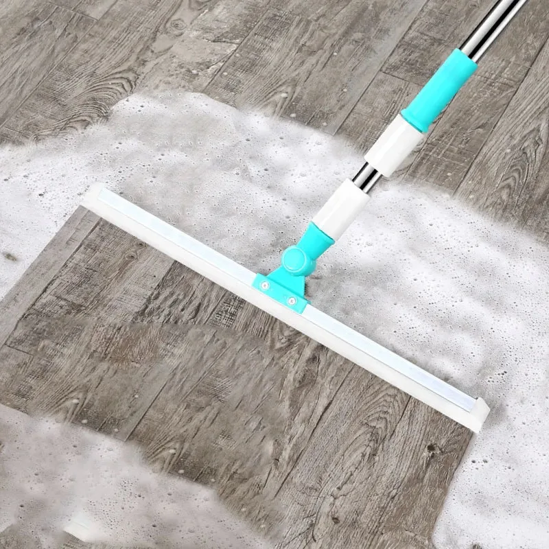 

Silicone Wiper To Scrape Non-stick Hair, Bathroom Floor Wiper Broom Glass Window Wiper Mop for Wash Floor Microfiber Mop