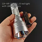 Convoy C8 + с KR CSLNM1.23 светильник, с батареей 18650