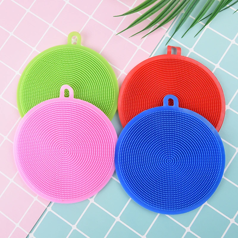 

1PCS Fruit Vegetable Cutlery Dishwashing Sponge Cleaning Brush Kitchenware Brushes Kitchen Tools Multi-functional