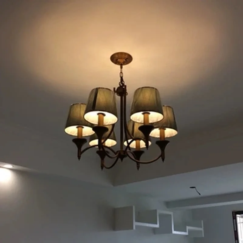 

Contemporary Chandelier, Modern American Style Dining Room Lighting Fixture Pendant Lamp Light for Bedroom Living Decor