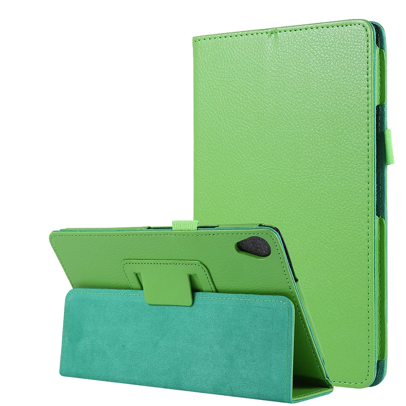 Кожаный чехол книжка с текстурой личи складной для планшета Huawei Mediapad M6 8 4 дюйма 2019