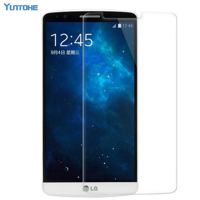0 3 мм Закаленное стекло пленка 2.5D Защита экрана для LG L65/L70/L90/G Pro 2/G Flex 1/G 2/G2/G2