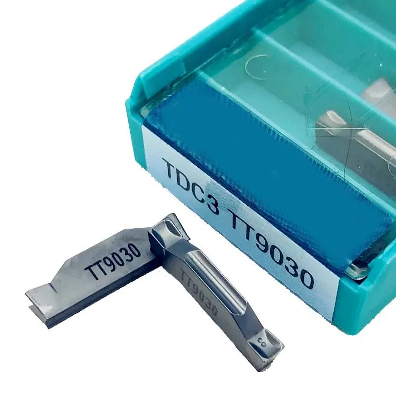 10 шт. режущее лезвие ножа TDC2 TT9030 TDC2 TT9080 2 мм токарные инструменты твердосплавная вставка шириной 60-80