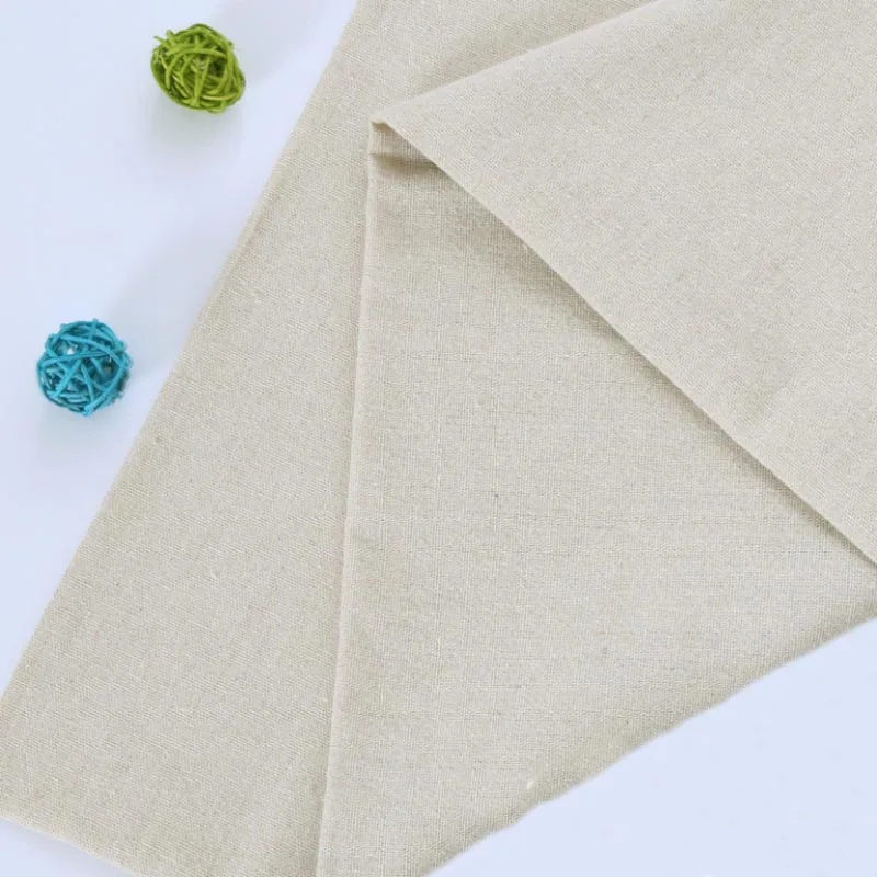 Льняная ткань с более высокой плотностью 100*150 см однотонный диван простой