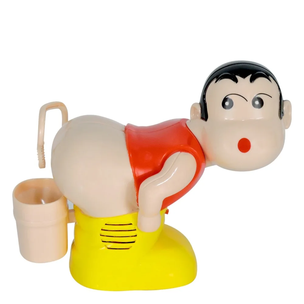 Crayon Shin-chan Bubble Machine забавная пузырчатая палочка, детские игрушки, пукающая автоматическая машина для создания пузырей, пистолет для пузырей, пластиковые игрушки