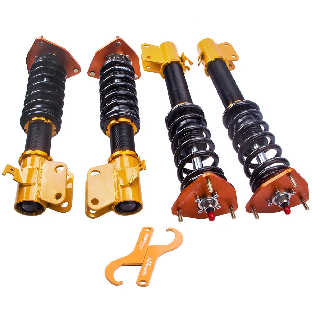 24 пути Adj. Подвеска Coilover для Subaru Impreza WRX STI GDB GDA EJ20 EJ25 PCD 5X100 2002 2007 катушка ударная