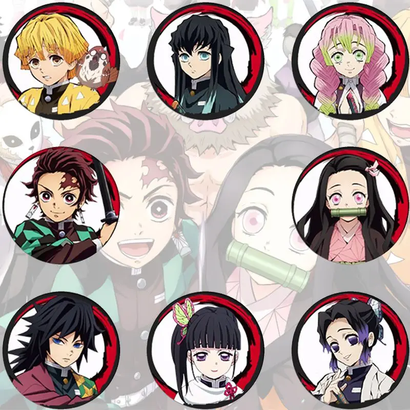 8 шт. брошь-значок на рюкзак |