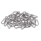 Многофункциональный Карабин M4, 36 шт., зажим из нержавеющей стали 304, брелок для ключей для кемпинга, рыбалки, туризма, путешествий