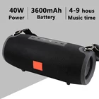 Bluetooth-Колонка TG118 40 Вт, портативная мощная колонка, звуковая панель для компьютера, музыкальный центр, Бумбокс с TF, AUX, USB радио