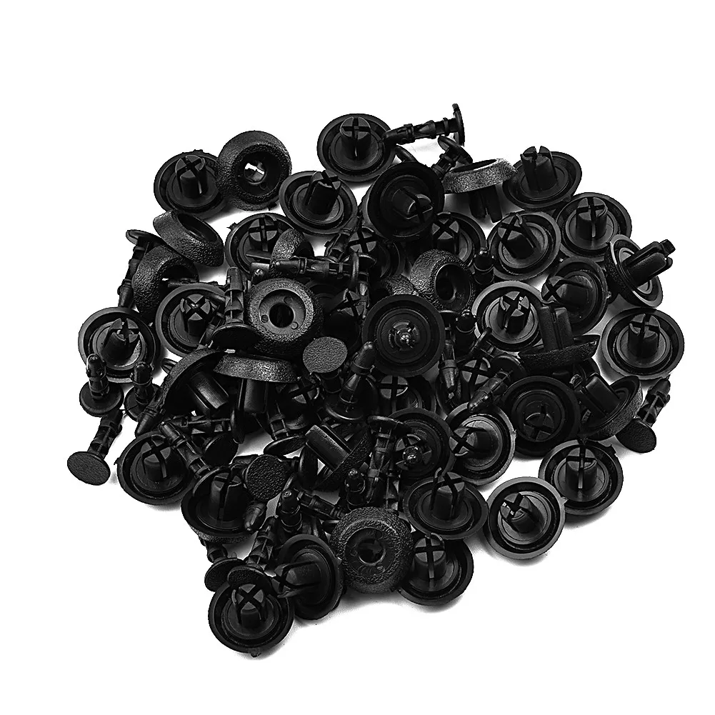 50 шт. крепежные заклепки с отверстием 7 мм зажимы для автомобиля Toyota Camry Highlander Carola