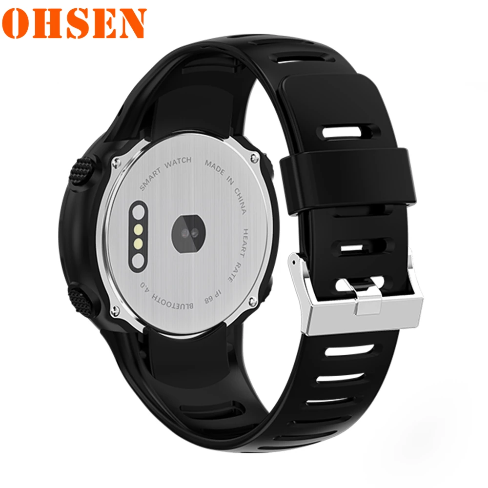 OHSEN мужские s часы Топ бренд класса люкс Bluetooth/Smart/спортивные часы мужские спортивные наручные часы мужские Reloj Hombre мониторинг сердечного ритма