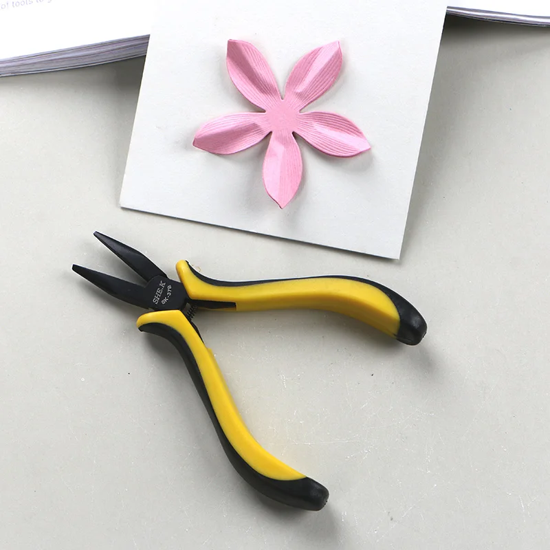 Инструменты для рукоделия duрождения плоскогубцы с мягким черным покрытием