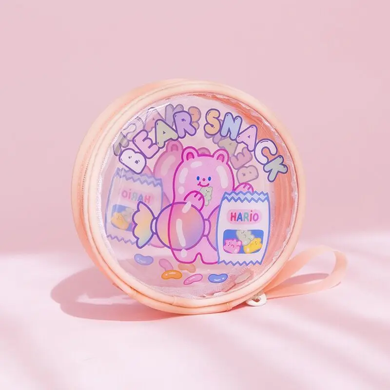 orange Bentoy Milkjoy Jelly Beans трансвент портмоне Корея девушки мини мешок для денег держатель для карт милая сумочка Макияж Чехол Kawaii Япония - Цвет: orange