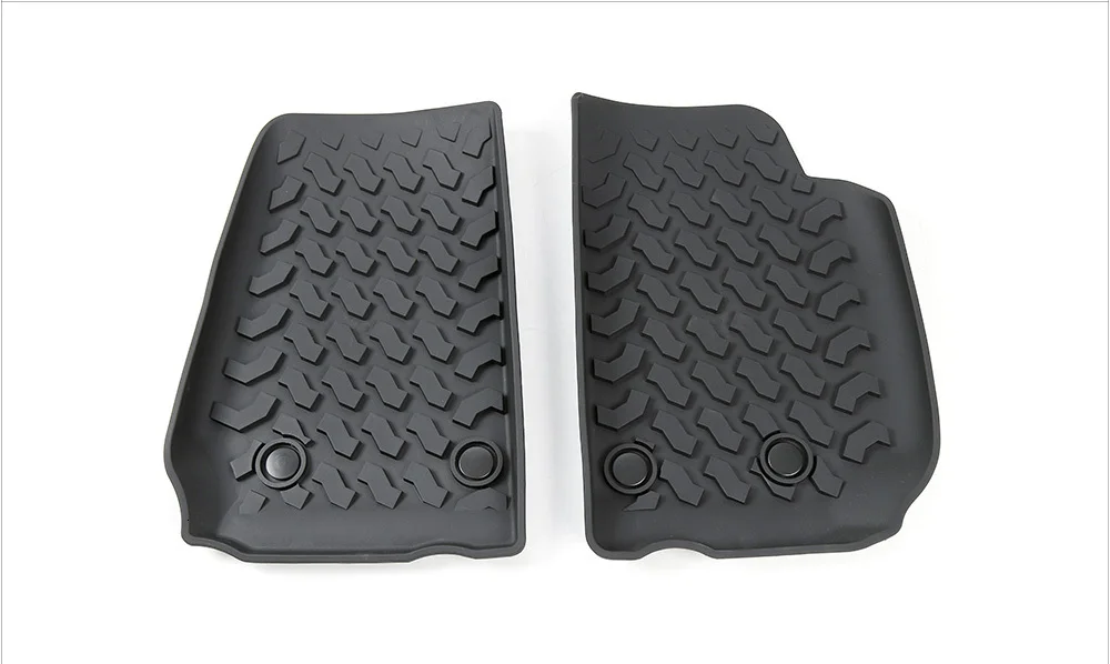 MOPAI коврики для Jeep Wrangler JK 2007, резиновые автомобильные Нескользящие Задние Коврики для ног, коврики для подкладки, коврики для JK Wrangler, аксессуары