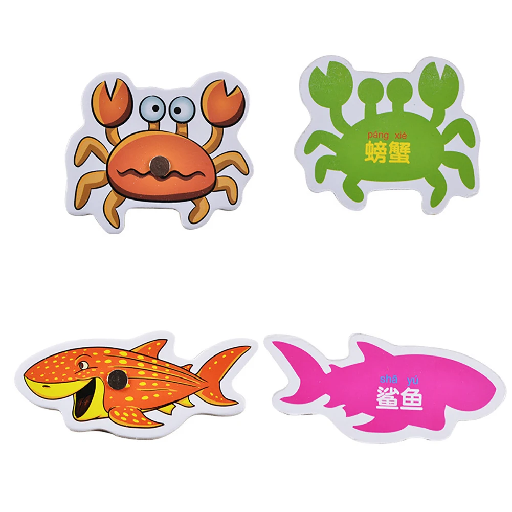 

Rods Outdoor Toddler For Kids Non Toxic Playing Gifts Funny Magnetic Wooden Fishing Toy