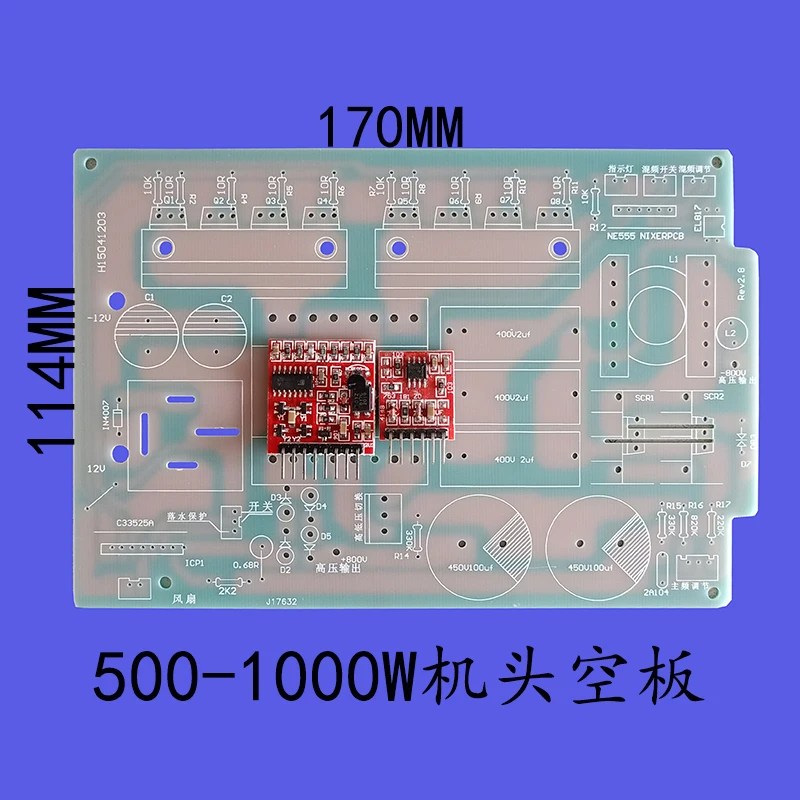 Inverter Accessories Circuit Board Circuit Board PCB Empty Board DIY Kit Parts Mixing Eight Tubes 8 Tubes Double 2 Silicon