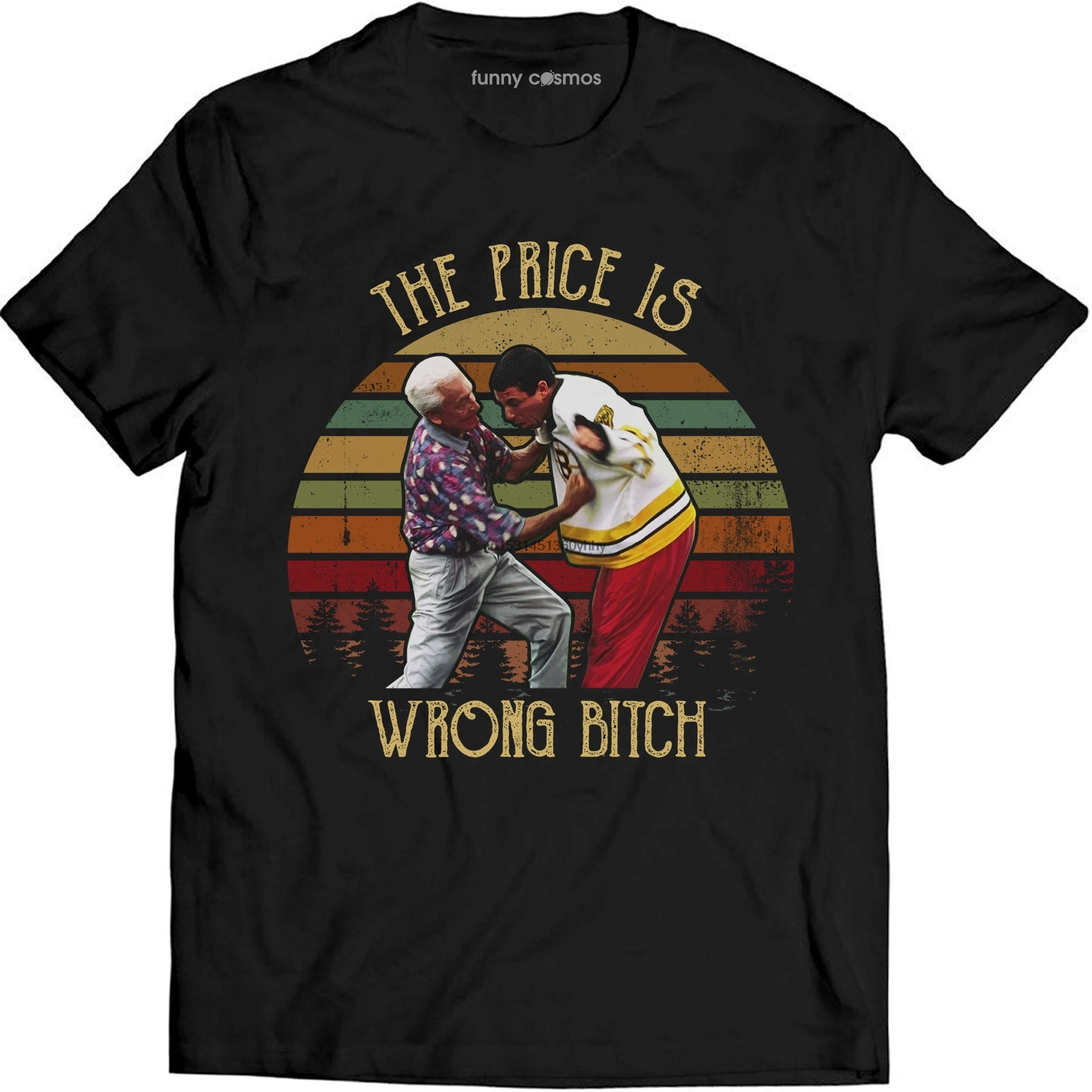 Винтажная Футболка Happy Gilmore цена не та |