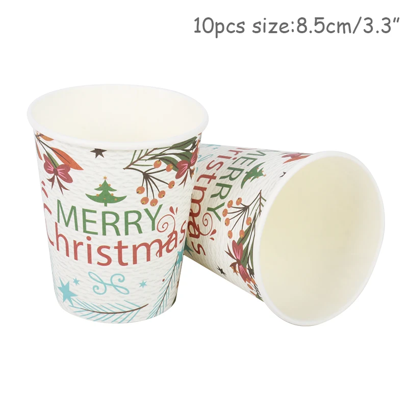 10 шт. одноразовые бумажные чашки для кофе | Дом и сад