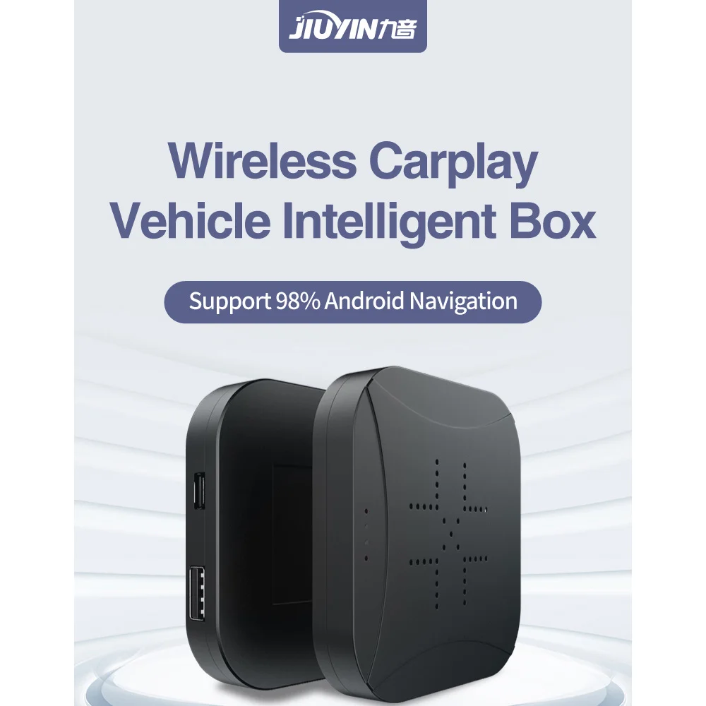 jiuyin carplay wireless android auto smart link dongle for car modify android car radio navigation player ios phone connection free global shipping