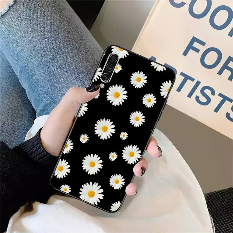

Sunflower daisy Phone Case For Samsung galaxy S 9 10 20 A 10 21 30 31 40 50 51 71 s note 20 j 4 2018 plus