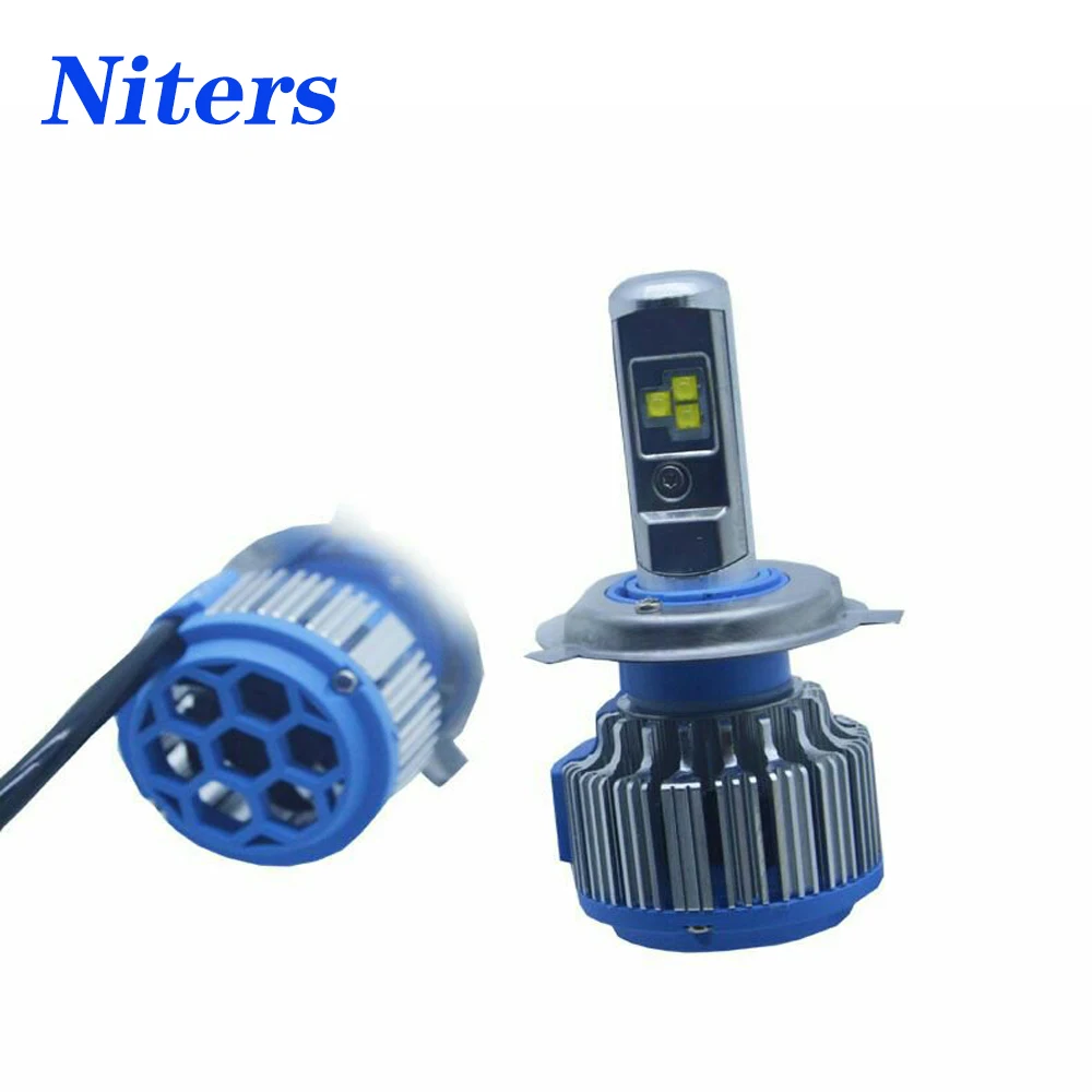 Niters H7 H4 светодиодный головной светильник H8 H11 HB3 9005 HB4 9006 H1 9012 Авто T1 автомобильный