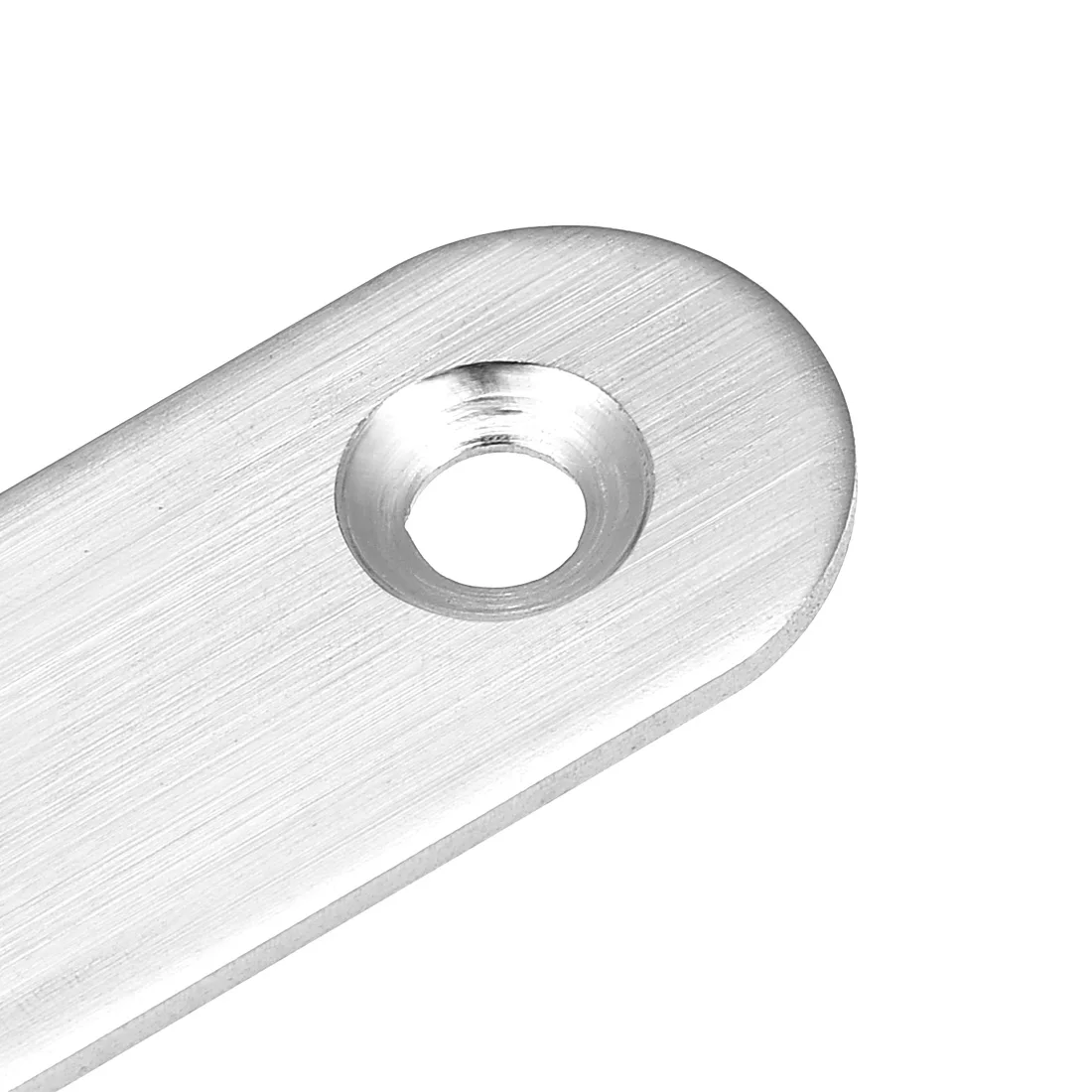 

uxcell 30 Pcs Repair Plate, 60mm x 16mm, Flat Fixing Mending Bracket Connector with Screws