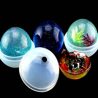 diy crafts stereo spherical resin silicone jewelry making mold balls cake decoration