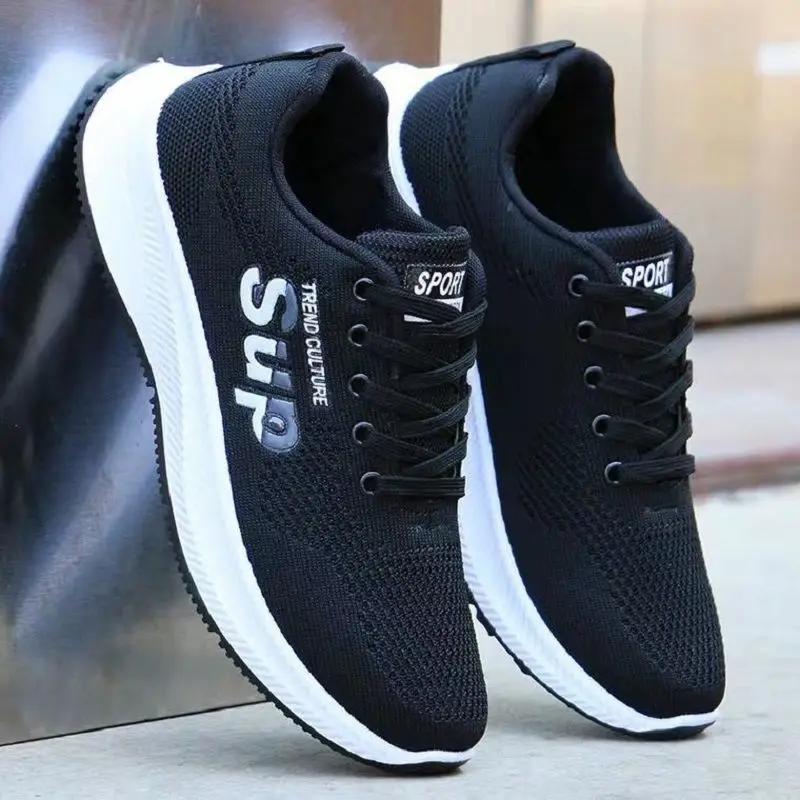 

New deodorant breathable casual sports shoes men's running tide shoes trend Joker net shoes men's shoes