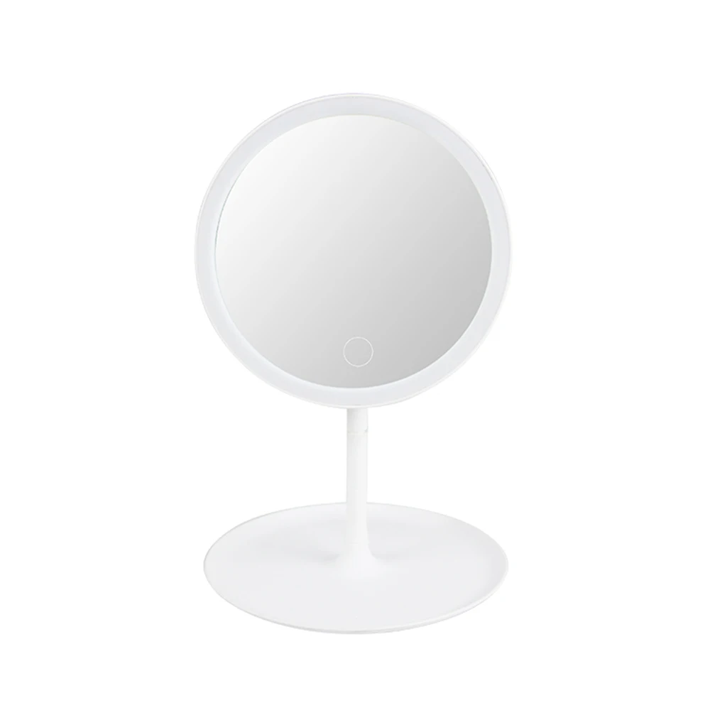 

Led Makeup Mirror Touch Screen Illuminated Makeup Vanity Table Lamp 360 Rotation Cosmetic Mirror for Table Countertop Cosmetics