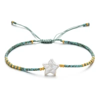 zmzy bohemian fashion natural freshwater pearl bracelets for women boho new miyuki beads handmade star bracelet femme jewelry