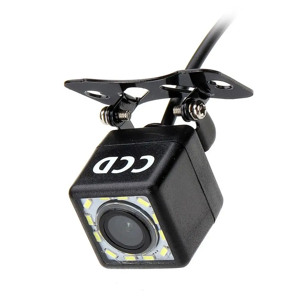 Универсальная 12 Светодиодный камера ночного видения дублирующая для парковки