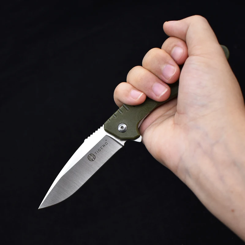 Складной нож TIGEND 1815 8Cr13MoV карманный для фруктов уличные портативные военные ножи