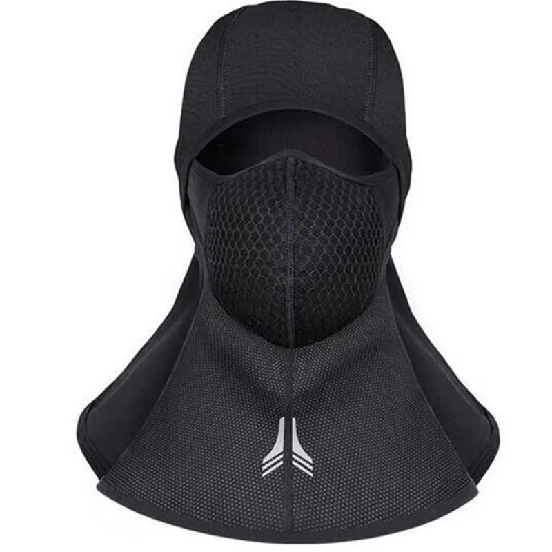 Мотоциклетная маска для лица зимняя термальная Балаклава мотоциклетный