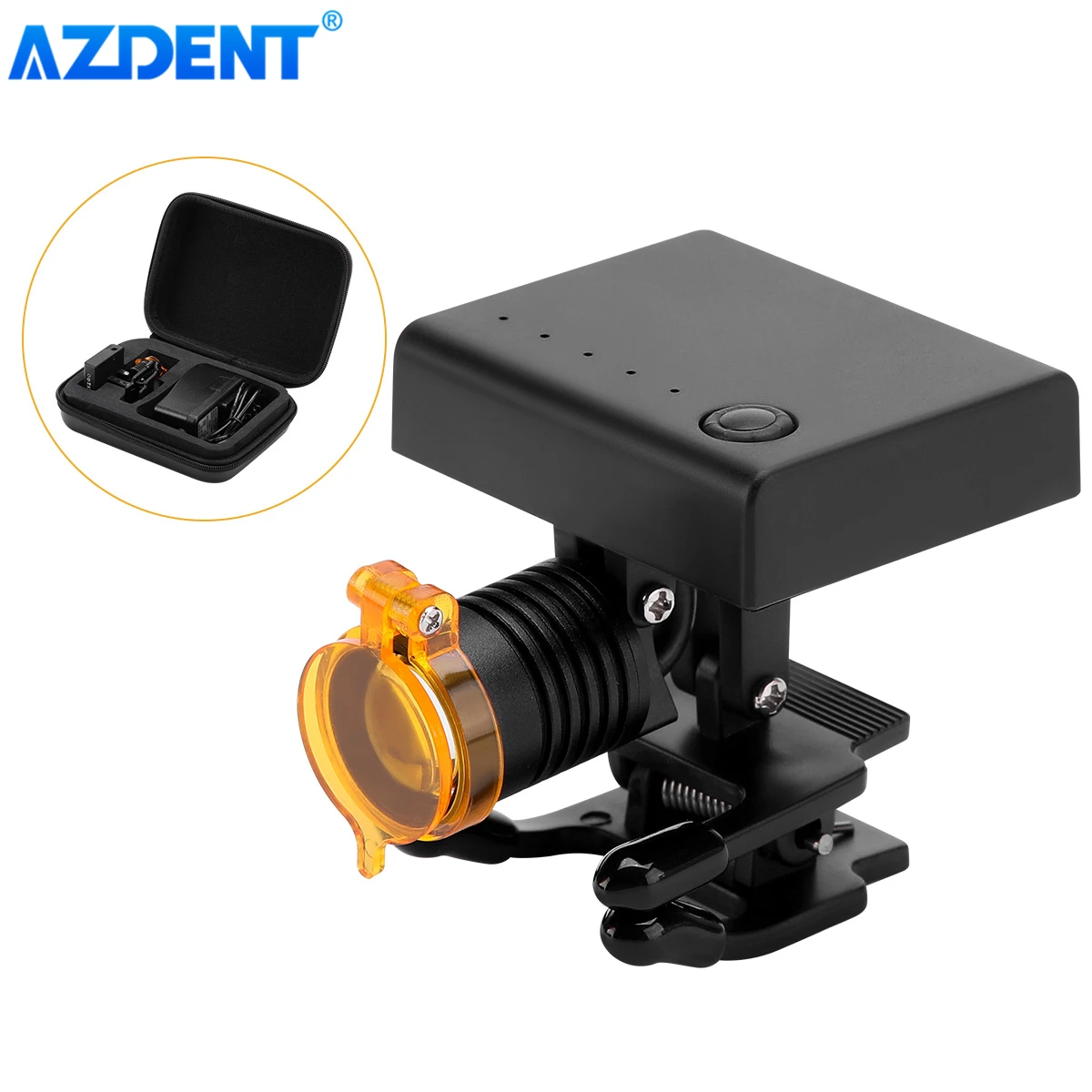 Беспроводная СВЕТОДИОДНАЯ головная лампа 3 Вт портативная с оптическим фильтром