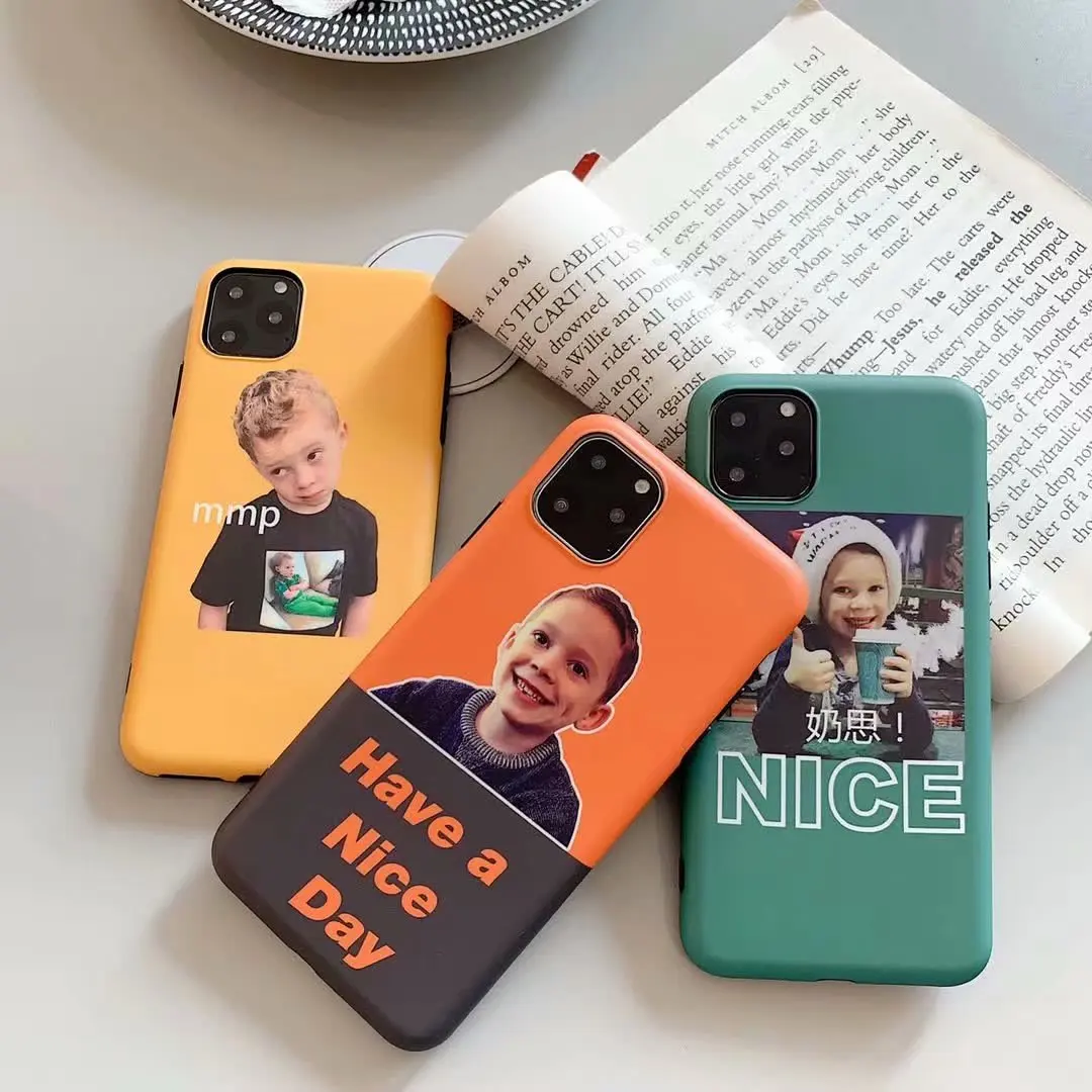 KEXIN Мягкий силиконовый чехол для телефона iphone 11 Pro XS MAX XR Fun Boy Smile Apple 7 8 6s 6 Plus