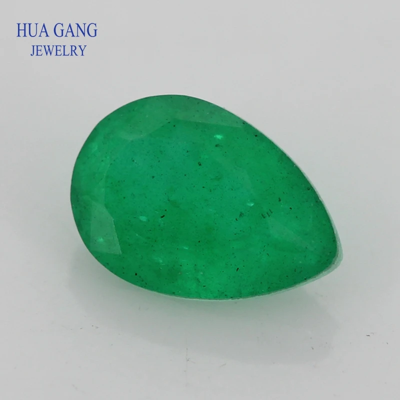 Синтетический камень Колумбия в форме груши синтетический кристалл и стеклянные