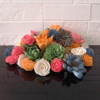 50 pack of sola wood flower assortment for home decorall special occasions g824c99n